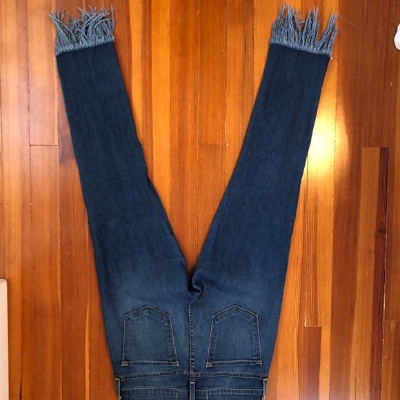 Flying Monkey Shredded Hem Jeans (size 27) - Picture 3 of 5